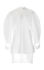 Moda Operandi Christopher Kane Embroidered Cotton Shirt Size: 38