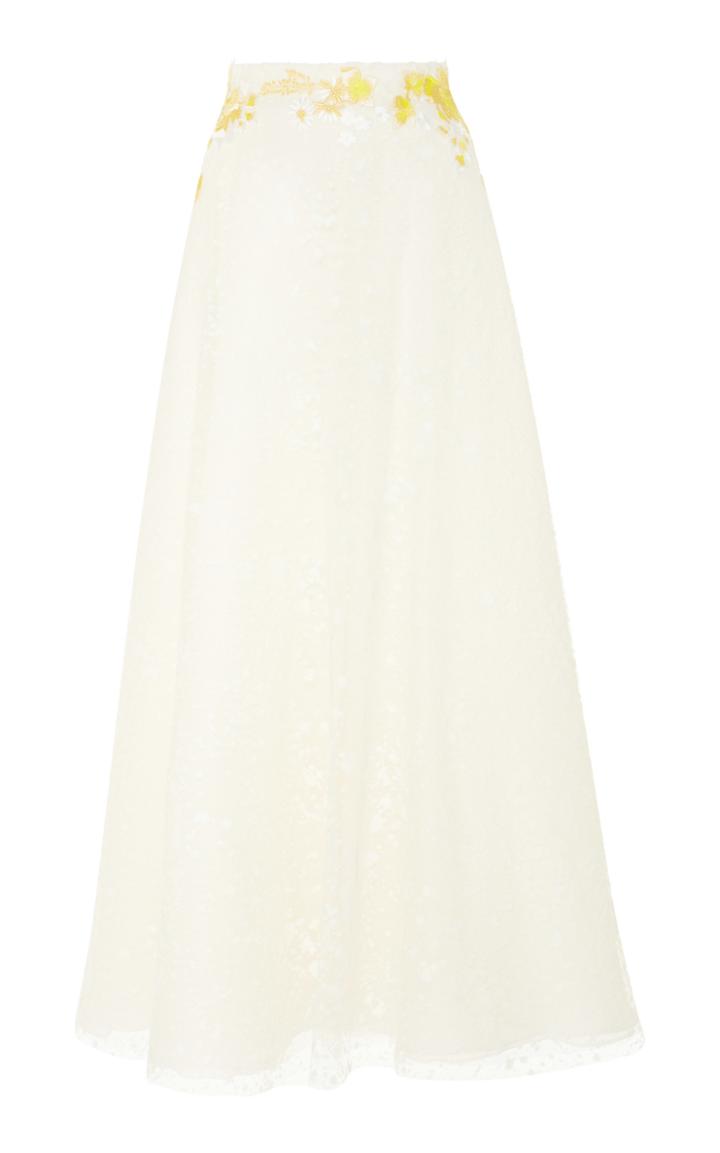 Costarellos Long A-line Skirt
