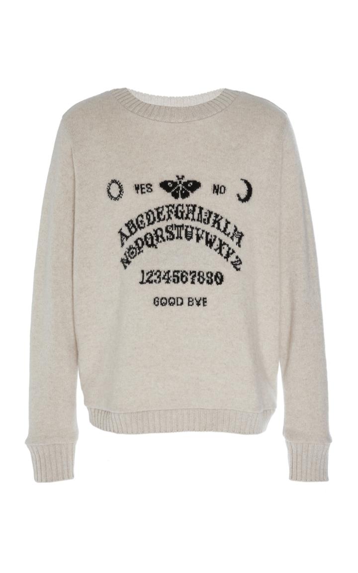The Elder Statesman Ouija Regular Sweater