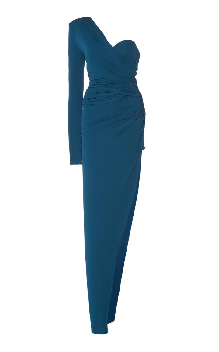 Alexandre Vauthier Structured One Shoulder Gown