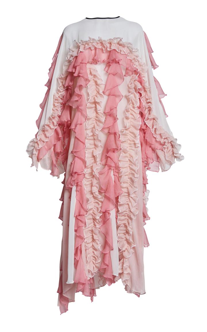 Romance Was Born Vovo Ruffle Maxi Dress
