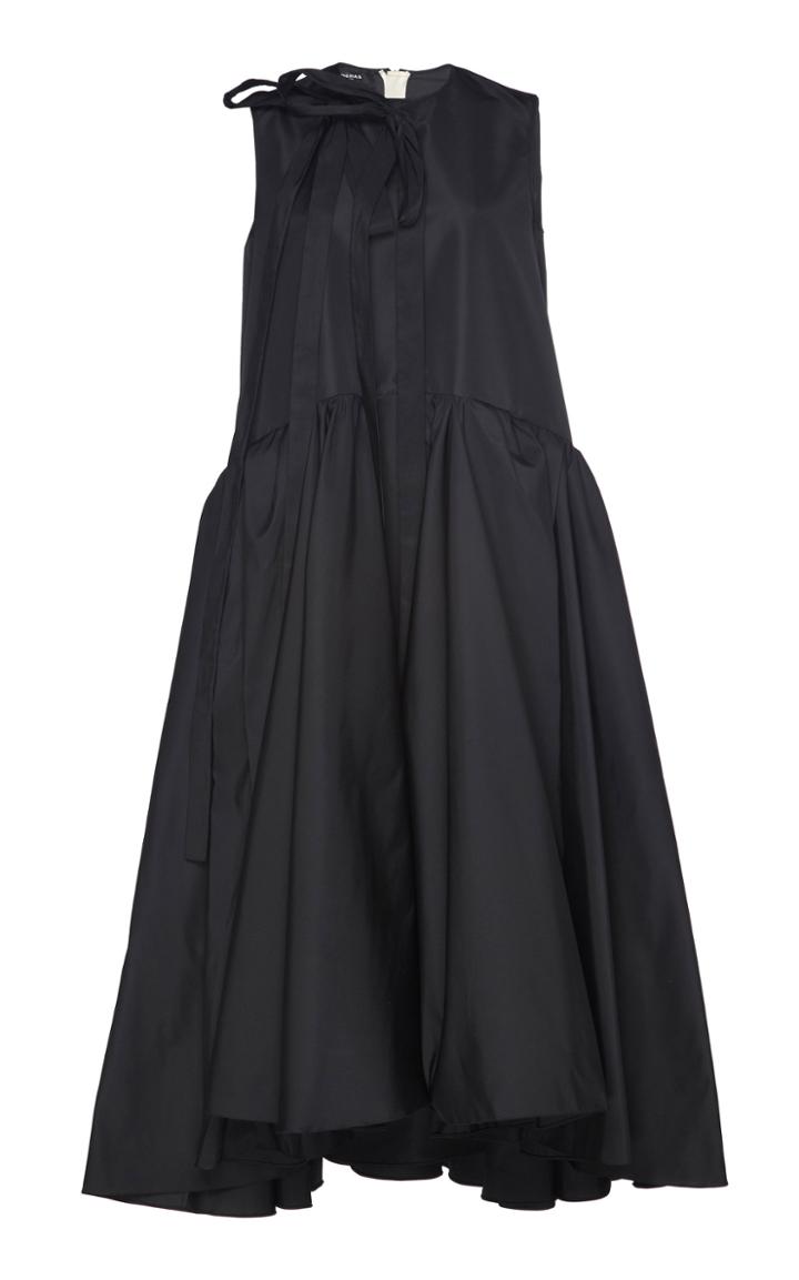 Moda Operandi Rochas Oversized Taffeta Dress Size: 40