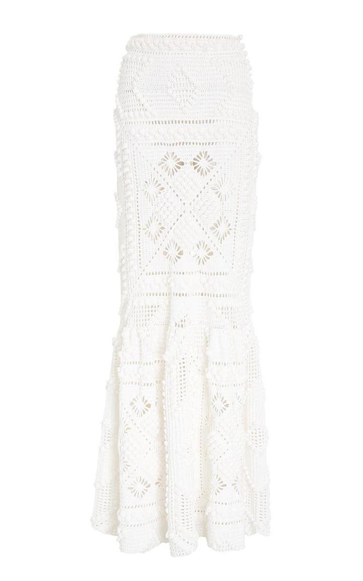 Moda Operandi Zimmermann Candescent Hand Crochet Skirt