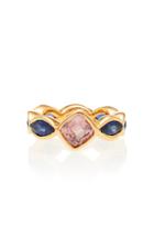 Sarah Hendler One Of A Kind Peach Spinel Bezel Set Ring