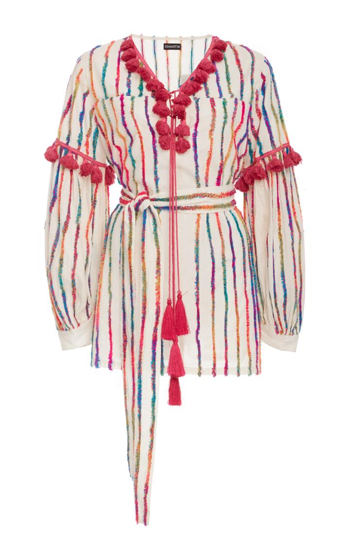 Chantik Fringe Stripe Tunic