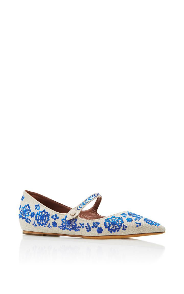 Tabitha Simmons Hermione Mary Jane Flats