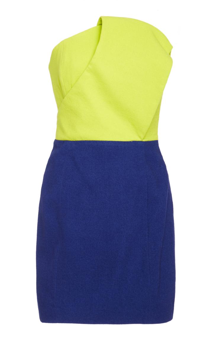 Moda Operandi Alitte Strapless Dress With Bow Size: 0