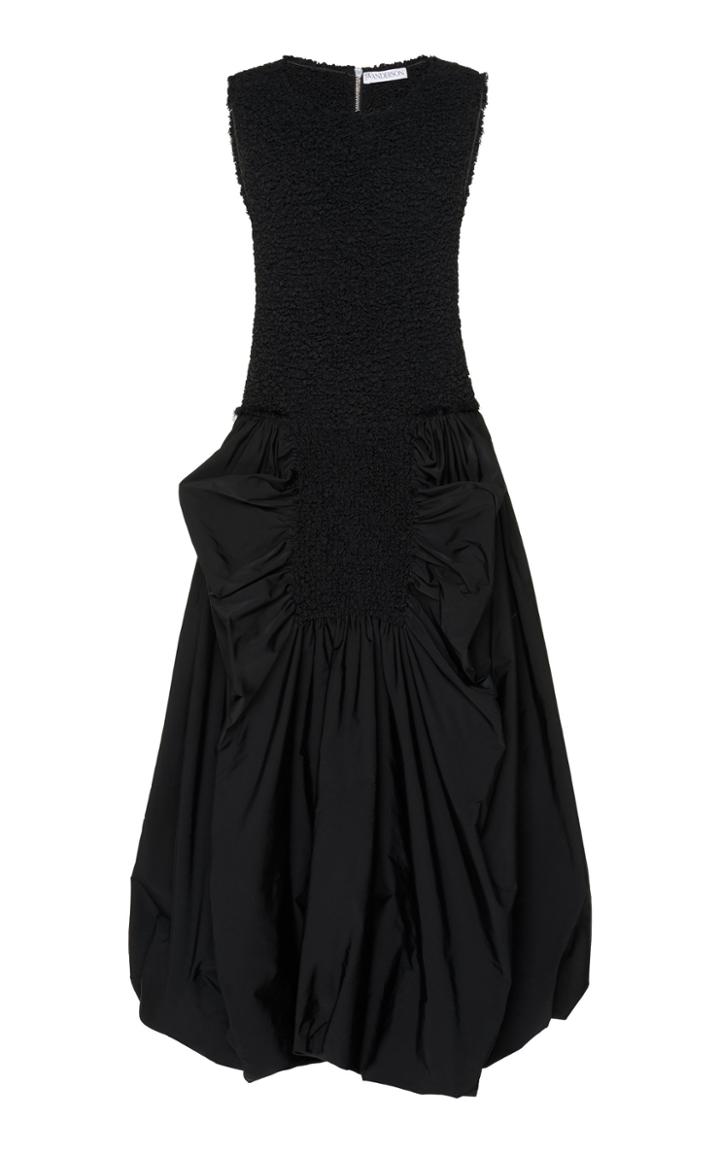 Jw Anderson Memory Taffeta Midi Dress
