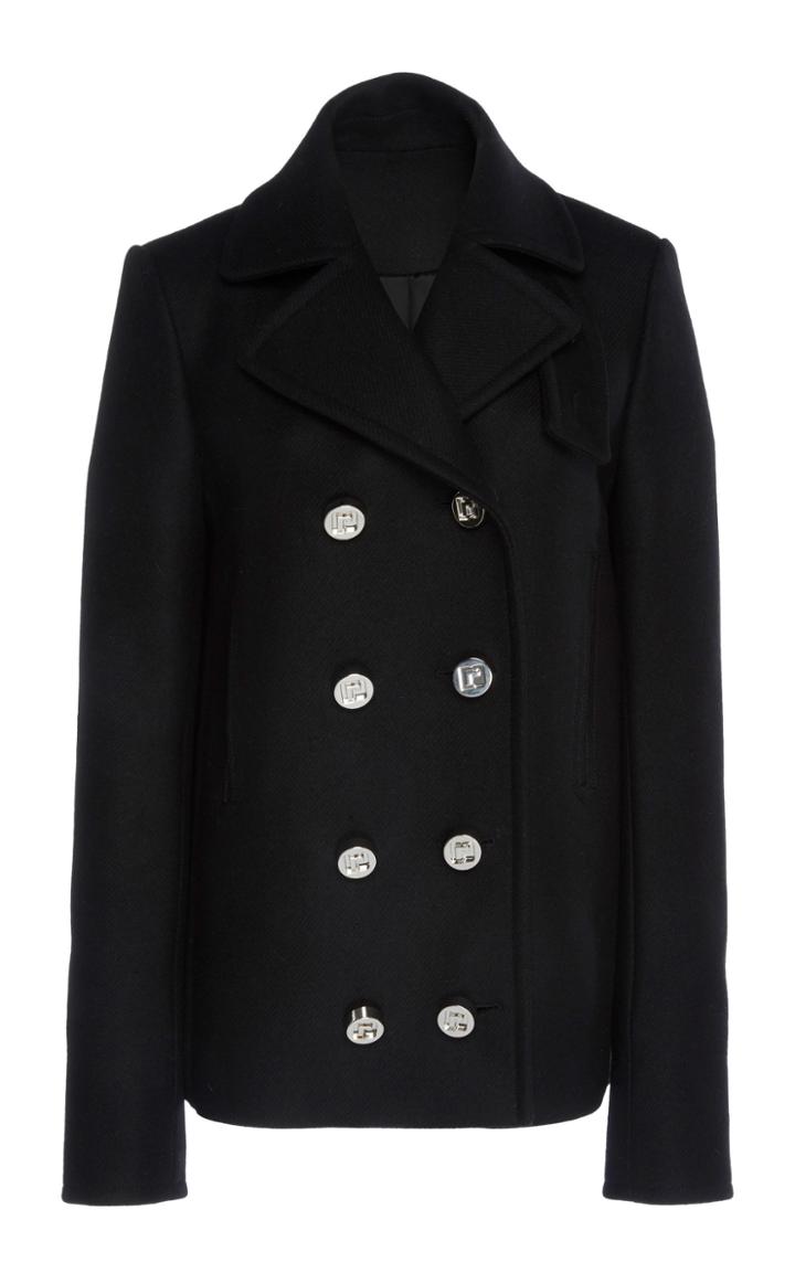 Paco Rabanne Wool Double Breasted Jacket