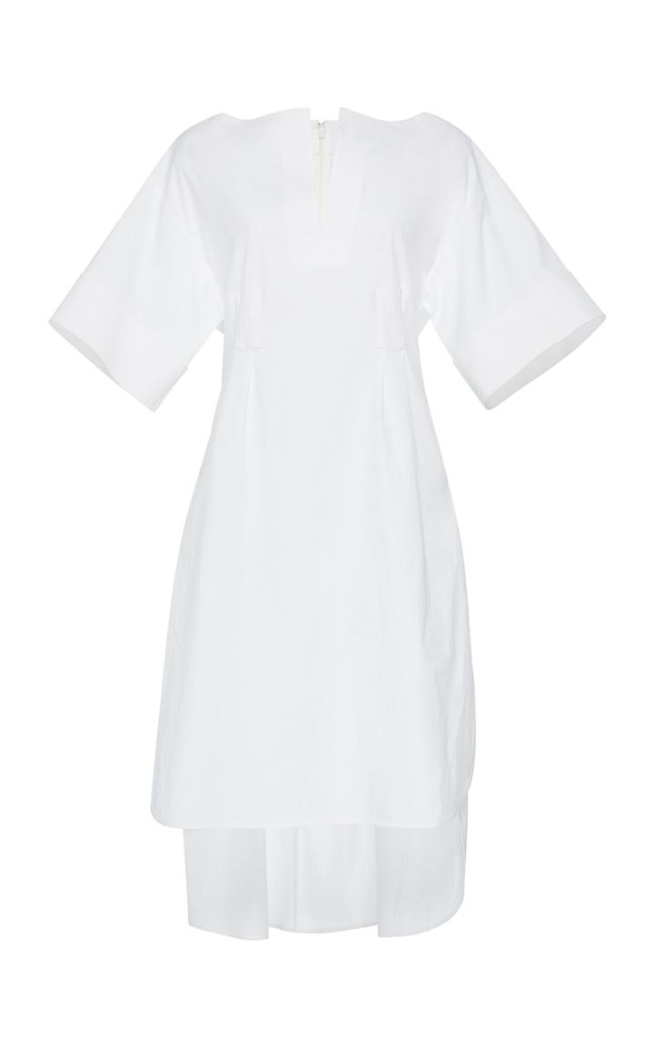 Oscar De La Renta Three Quarter Sleeve Tunic Shirt