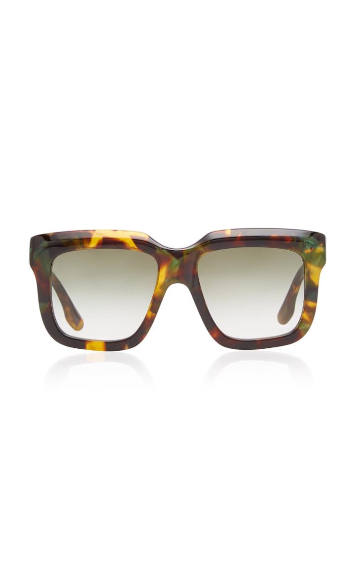 Victoria Beckham Oversized Square-frame Acetate Sunglasses