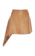 Rokh Bonded Leather Mini Skirt