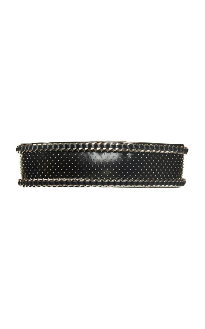 Balmain Chain Cuir Lisse And Chain Belt