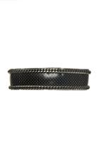 Balmain Chain Cuir Lisse And Chain Belt