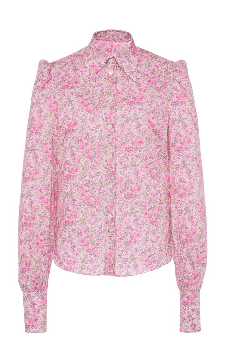 Moda Operandi Philosophy Di Lorenzo Serafini Liberty-print Cotton Muslin Top