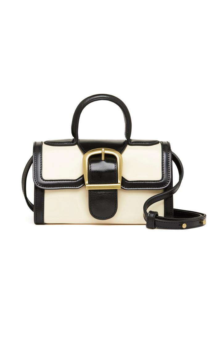 Rylan Two-tone Mini Leather Bag