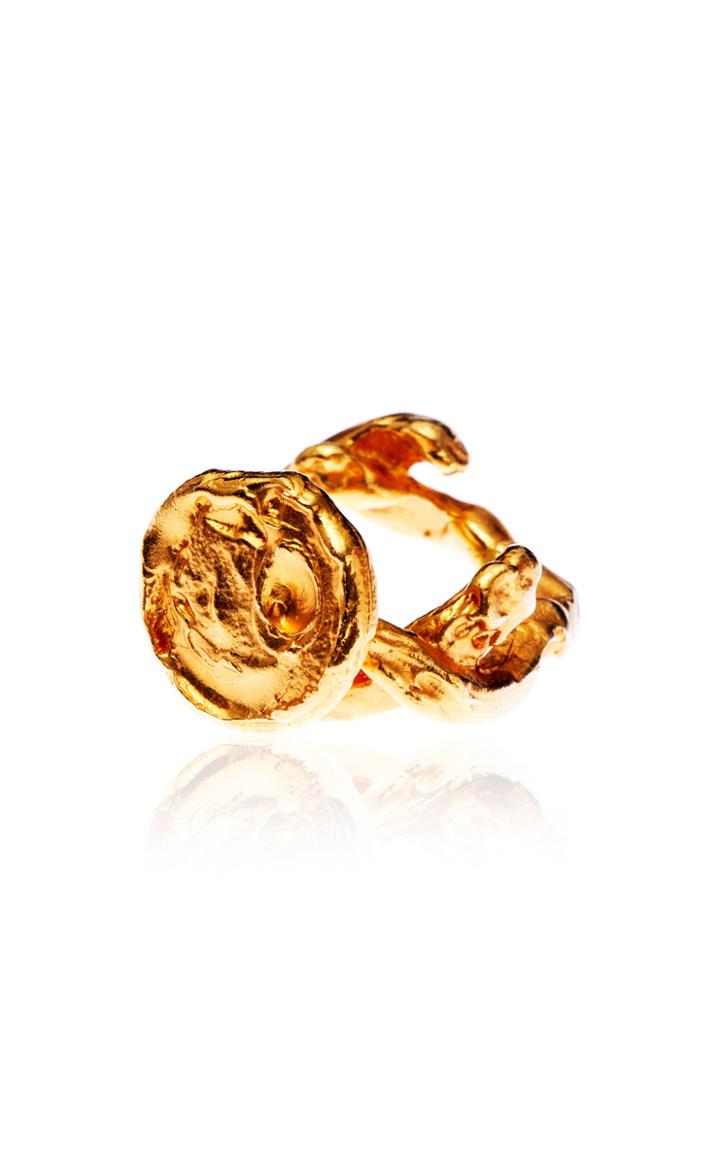 Alighieri The Wasteland 24k Gold-plated Ring