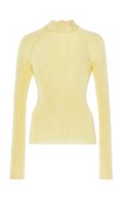 Moda Operandi Petar Petrov Kiena Scarf-detailed Knit Top Size: 34