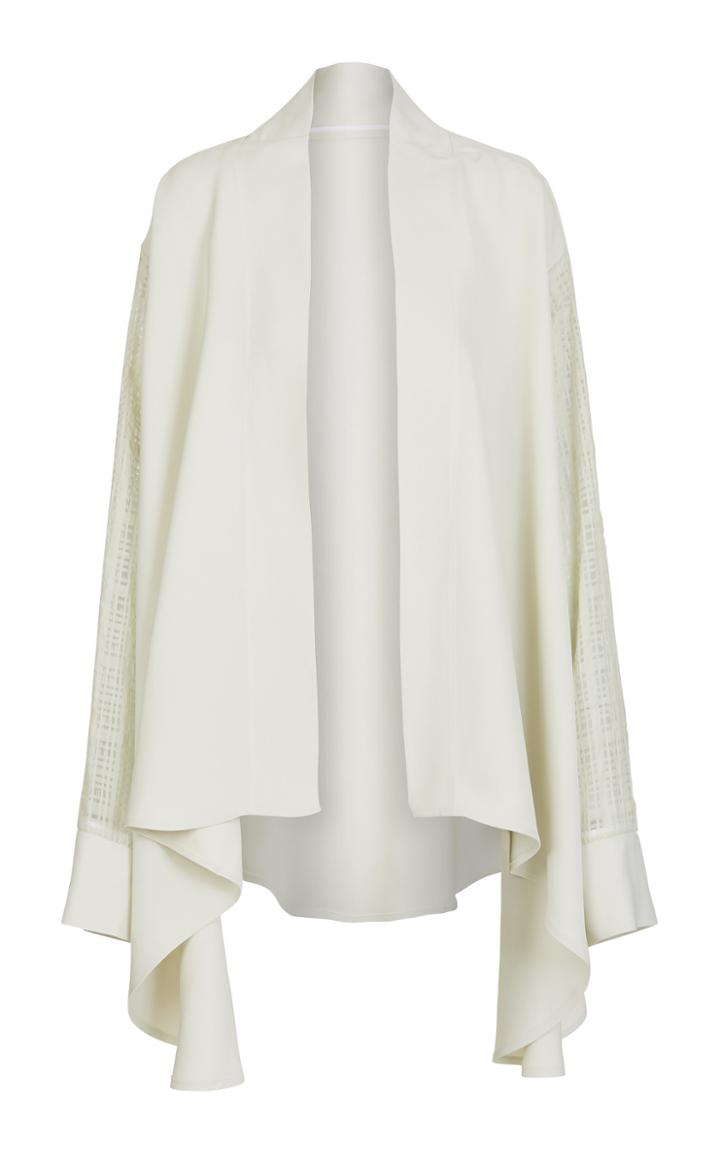 Maticevski Summit Grid Sleeve Shirt