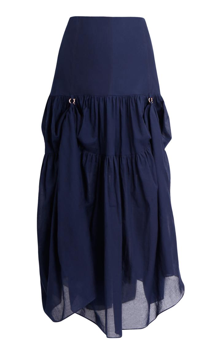 Ginger & Smart Iris Gathered Tiered Skirt