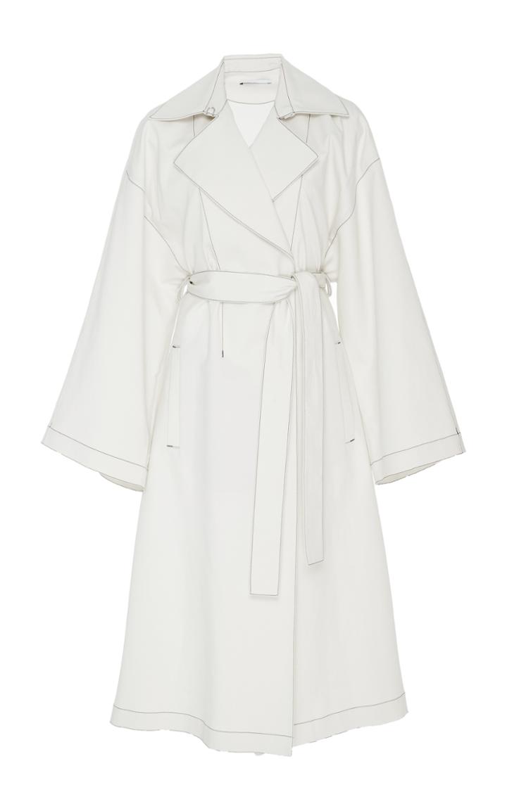 Rosetta Getty Cape Back Trench Coat
