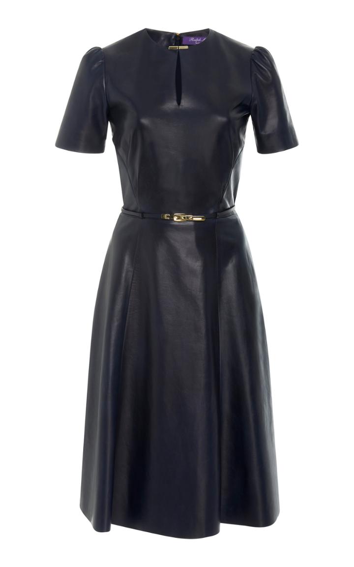 Ralph Lauren Leather Farren Dress