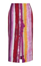 Jeffrey Dodd Painted Pencil Skirt