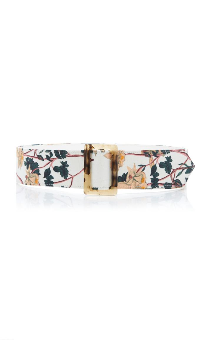 Christine Alcalay Linen Wide Belt