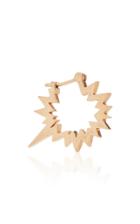 Nadine Ghosn Rose Gold Single Comment Bubble Earring