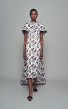 Moda Operandi Emilia Wickstead Liza Draped Crepe Cape Dess