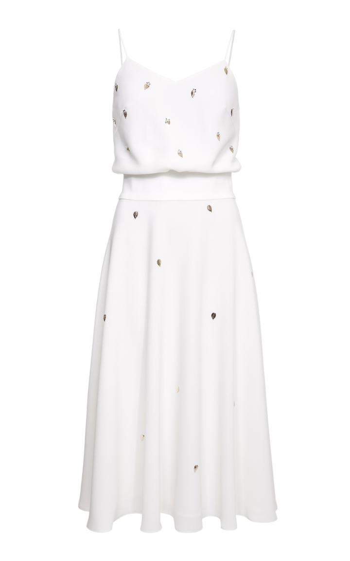 Lilli Jahilo Luna Embellished Crepe Dress
