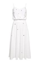 Lilli Jahilo Luna Embellished Crepe Dress