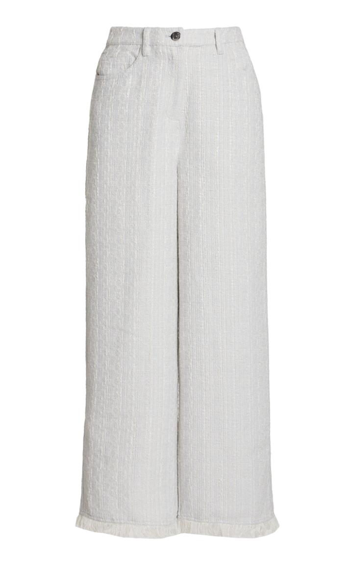 Moda Operandi Staud Pollux Tweed Cropped Pant