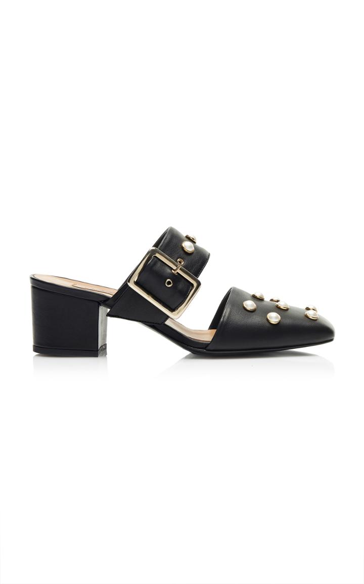 Coliac Justin Pearl Buckle Mule
