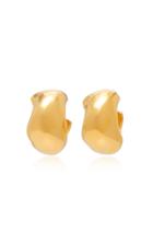 Agmes Celia Small Gold Vermeil Hoop Earrings