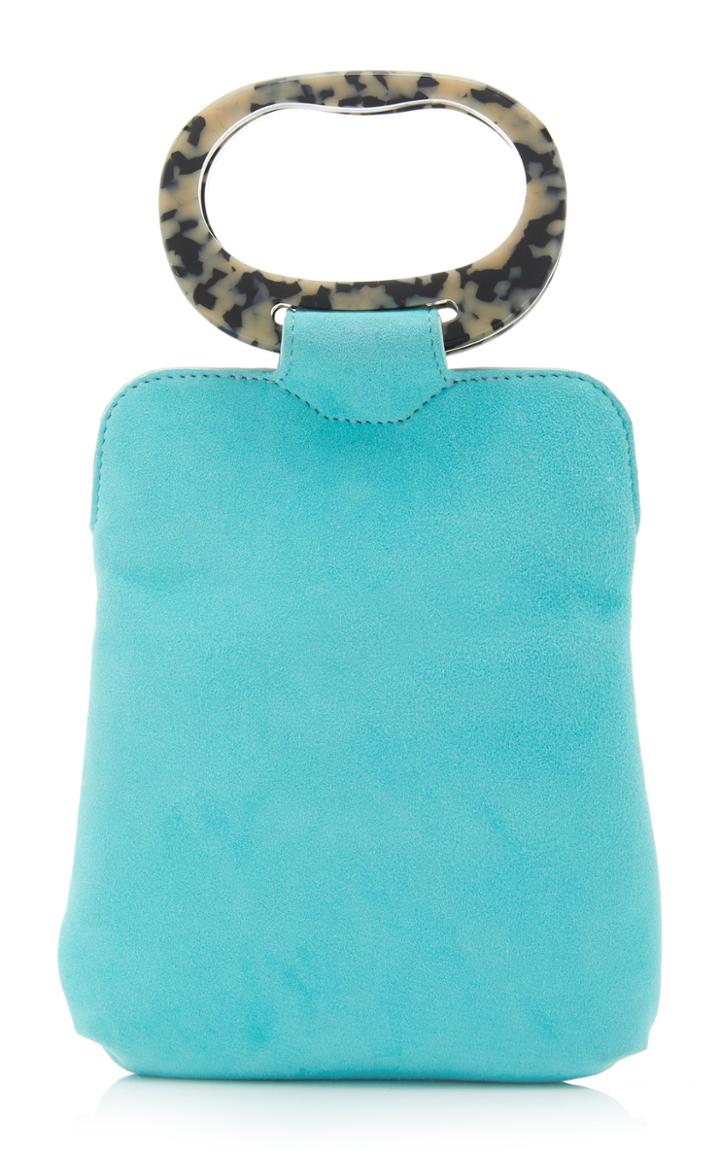 Edie Parker Grab Suede Bag