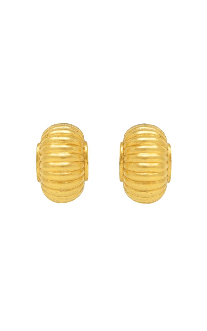 Moda Operandi Ben-amun 24k Gold-plated Shell Clip Earrings
