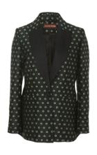 Alexachung Shawl Collar Jacquard Suit Jacket