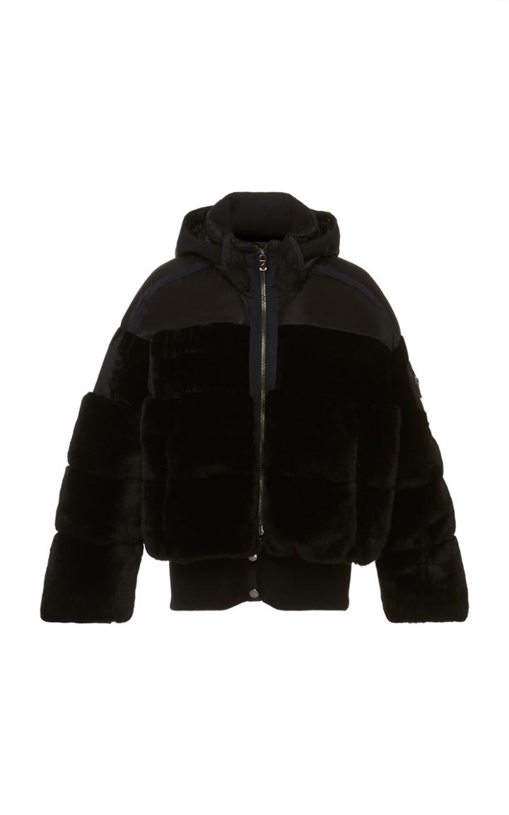 Bogner Sport Duna Faux Fur And Shell Jacket