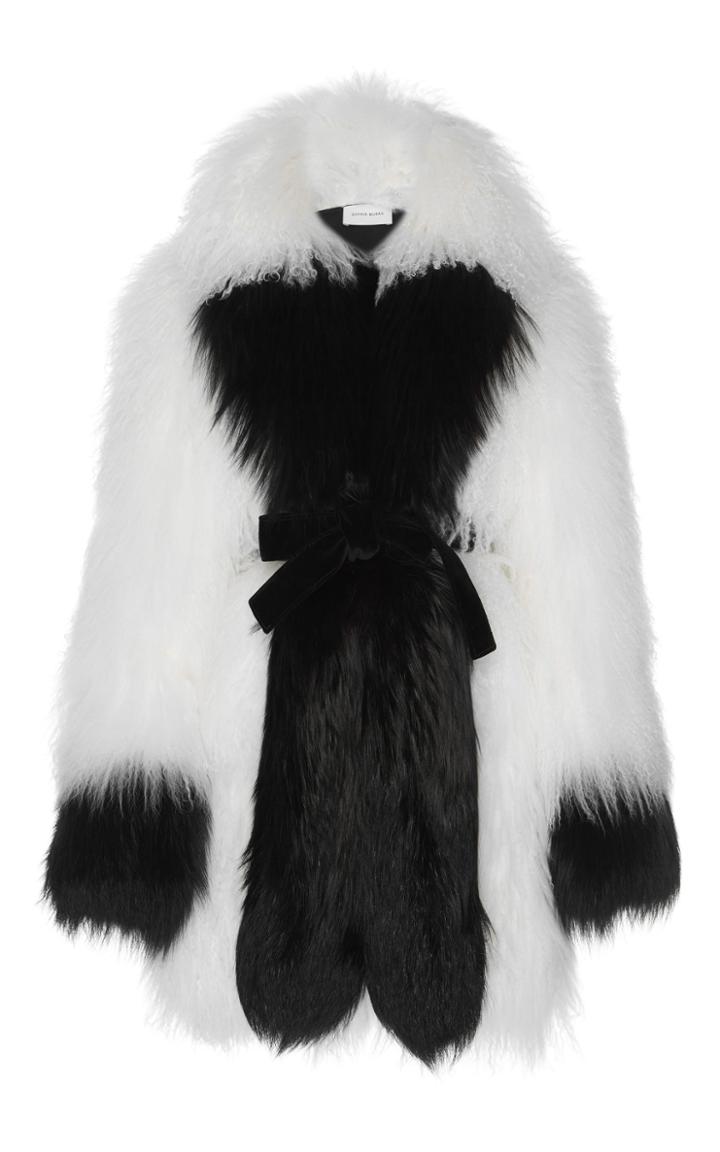 Zuhair Murad Mongolian And Fox Fur Coat