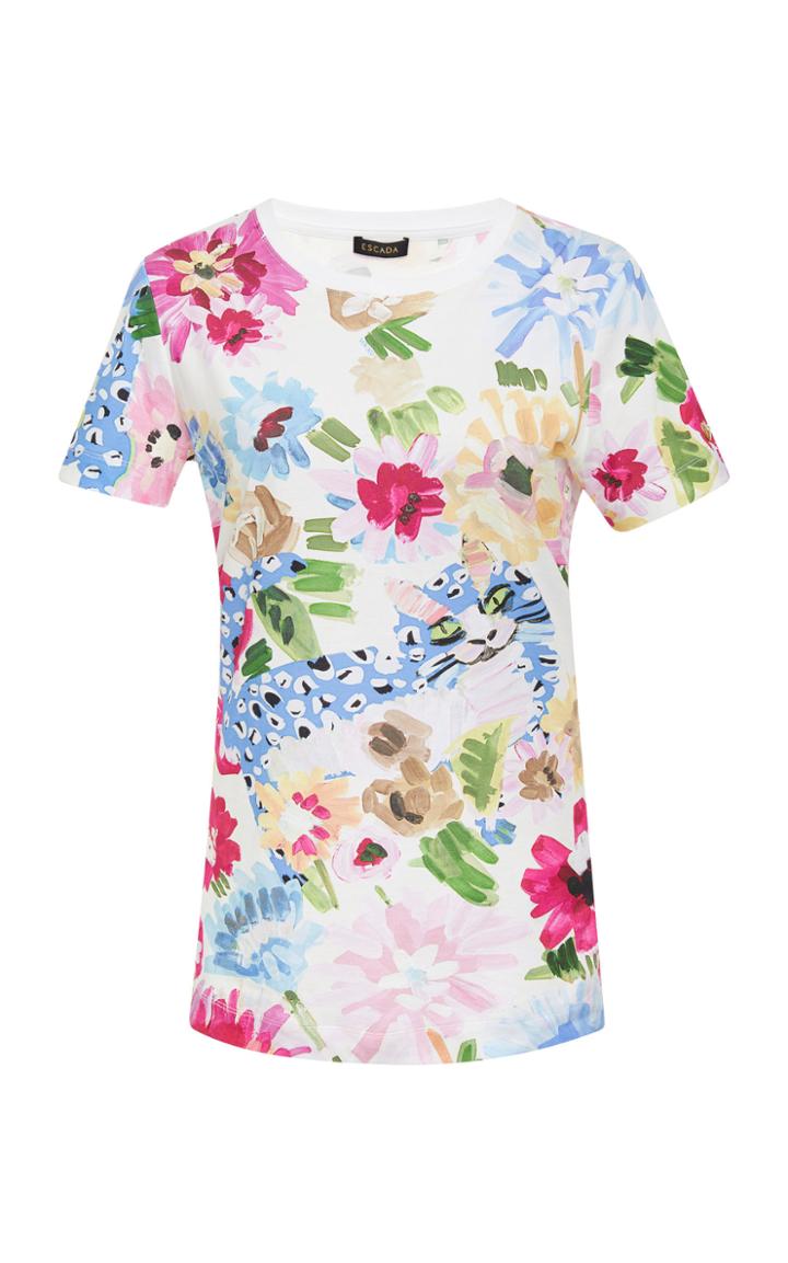 Escada Floral Evania Tee
