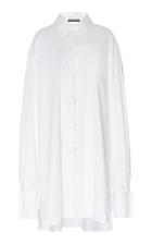Ann Demeulemeester Oversized Cotton-poplin Shirt