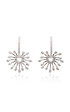 Hueb M'o Exclusive Starburst Diamond Drop Earrings