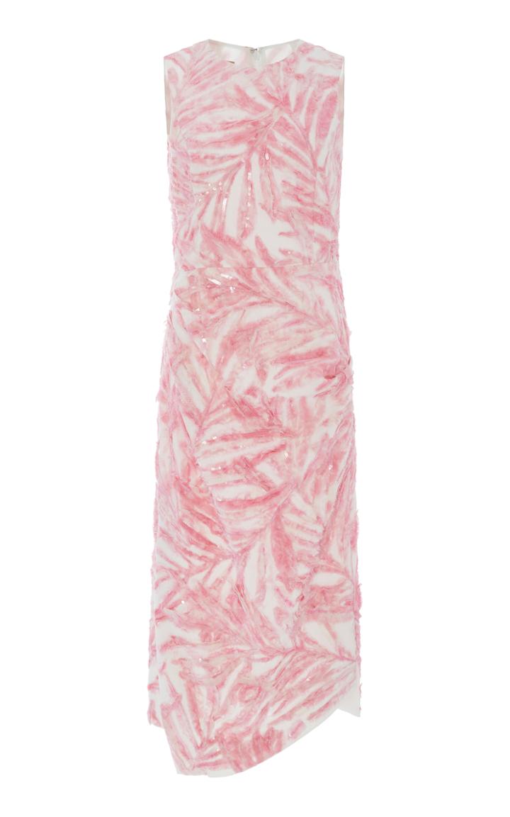 Michael Kors Collection Palm Print Sheath Dress