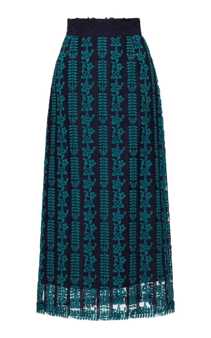 Luisa Beccaria Macrame Skirt
