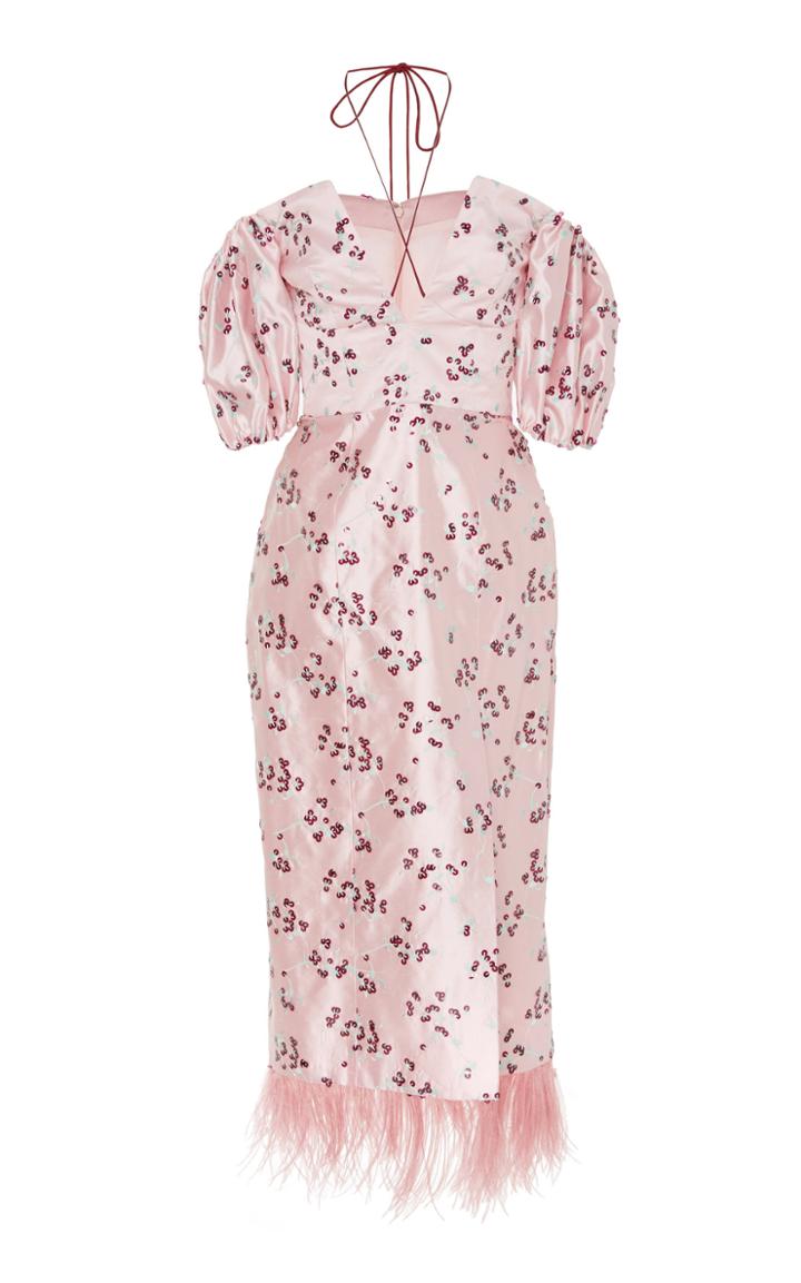 Markarian Off Shoulder Midi Dress