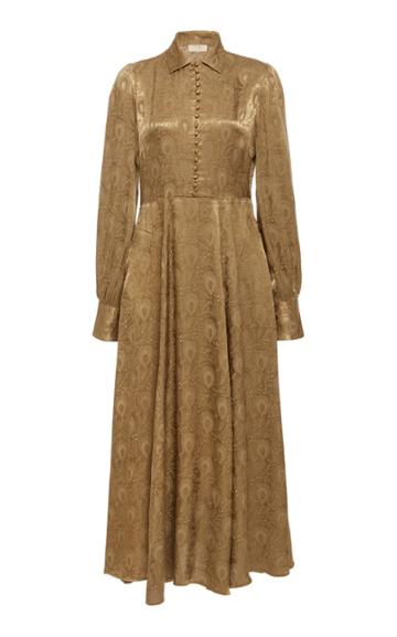 Bytimo Jacquard Midi Dress