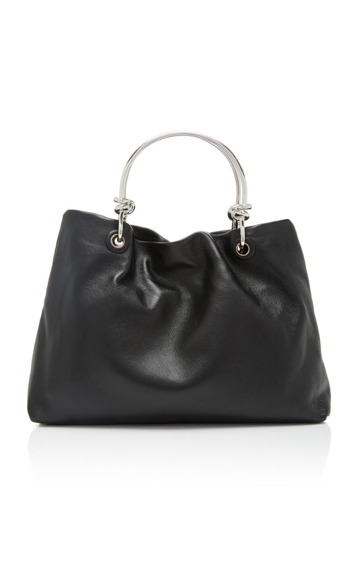 Jil Sander Knot-detailed Leather Bag
