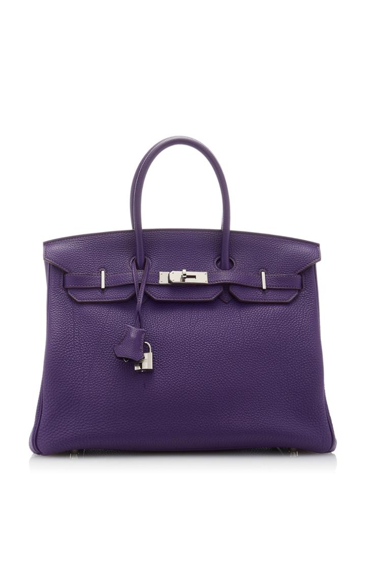 Herms Vintage By Heritage Auctions Herms 35cm Iris Togo Leather Birkin Bag