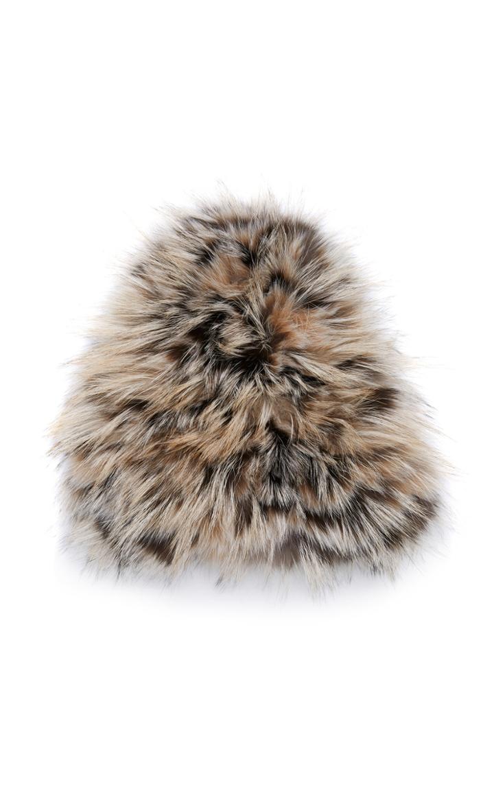 Gigi Burris Narcissa Fox Fur Cap